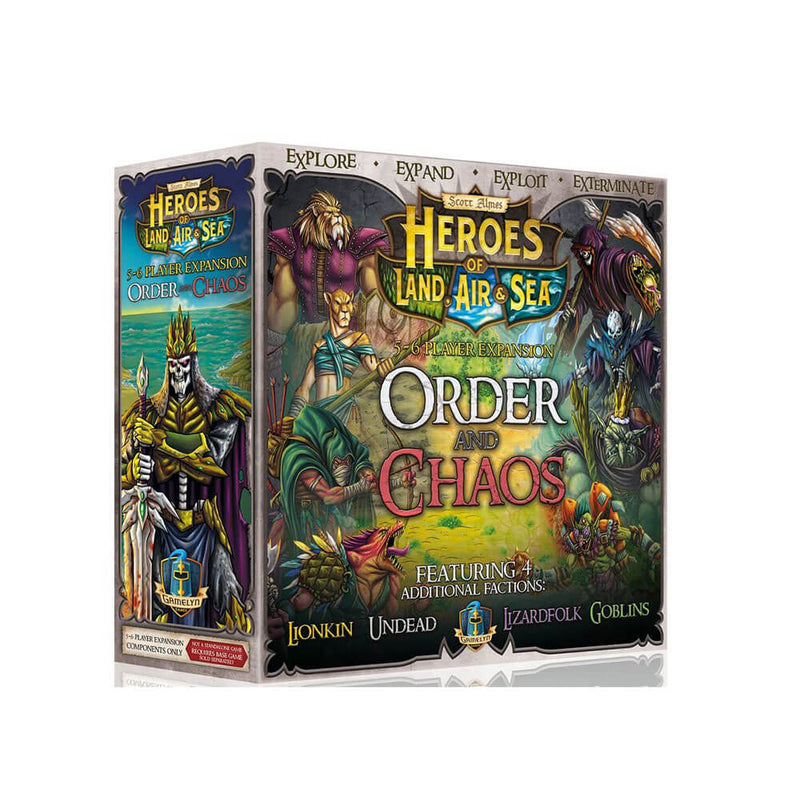 Heroes of Land, Air & Sea Order and Chaos Expasion Game