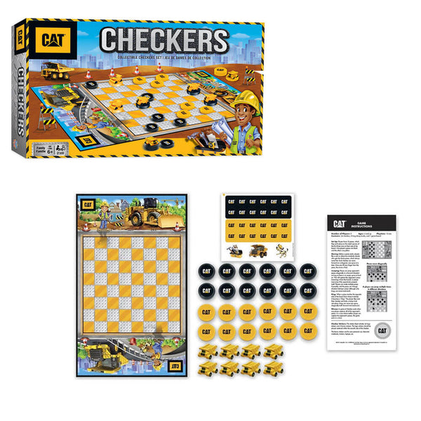 Masterpieces Checkers CAT Caterpillar