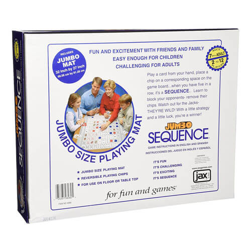 Sequence Jumbo Box Edition Board Game