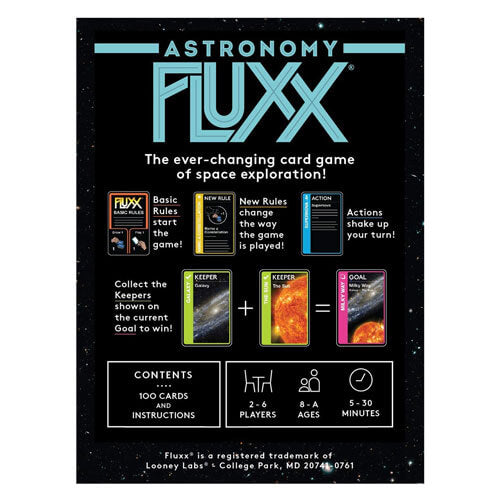 Astronomy Fluxx Card Game