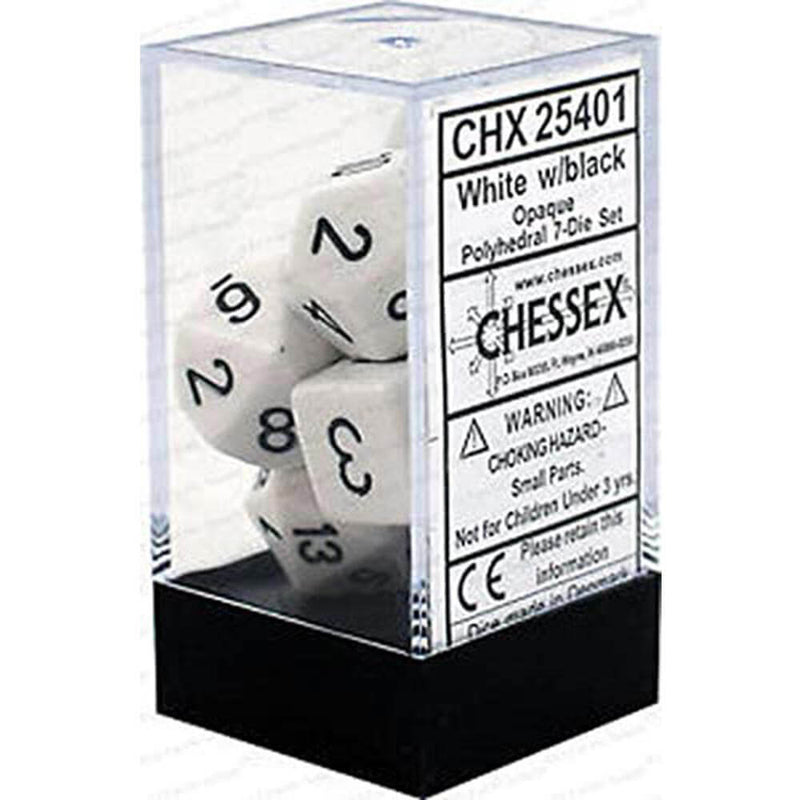 D7 Die Set Dice Opaque Polyh (7 Dice)