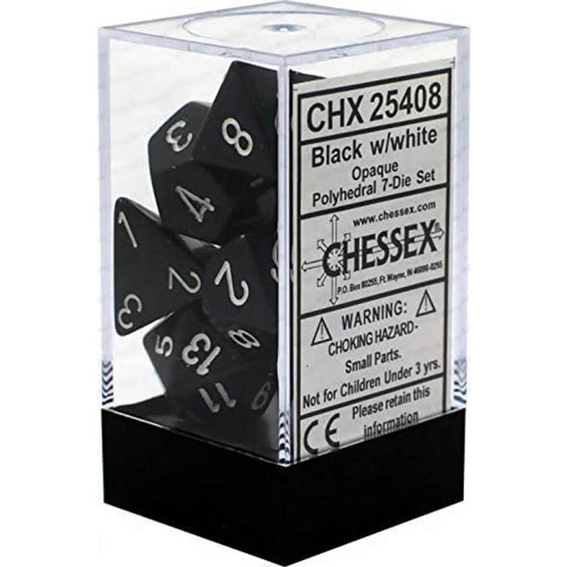 D7 Die Set Dice Opaque Polyh (7 Dice)