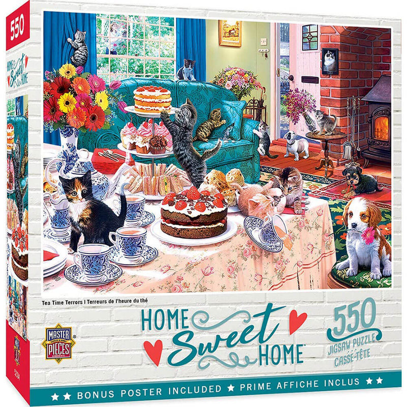 MasterPieces Home Sweet Home 550pc Puzzle