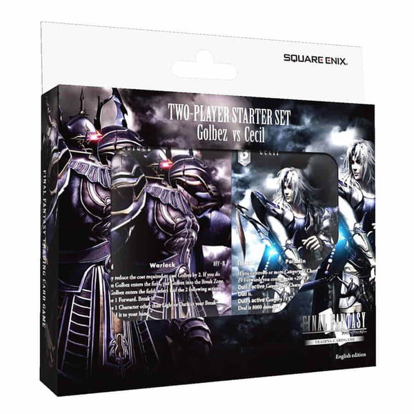 Final Fantasy TCG Golbez vs Cecil Two Player Starter Set