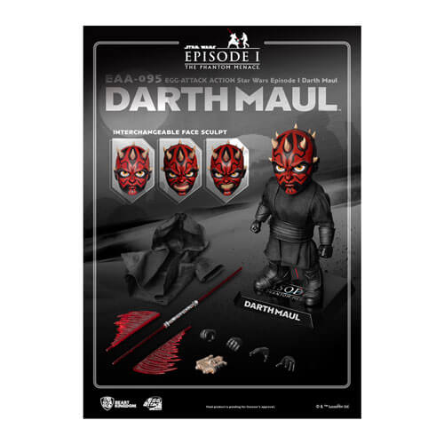 Beast Kingdom Egg Attack Action Star Wars Darth Maul Figure