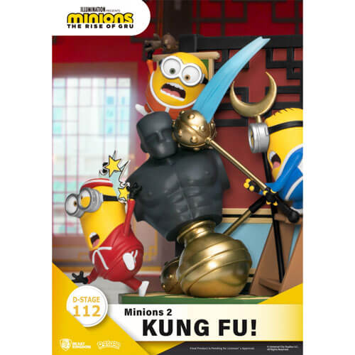 Beast Kingdom D-Stage Kung Fu Minions Figure