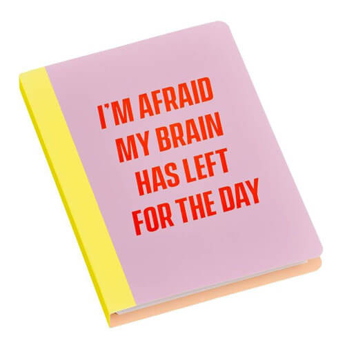 Yes Studio Afraid Sticky Notes Set