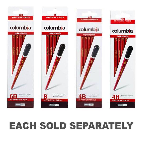 Columbia Copperplate Premium Pencils (Box of 20)