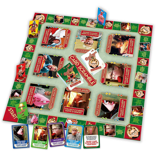 A Christmas Story Card Scramble Game