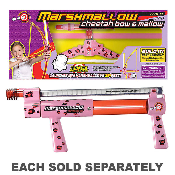 Marshmallow Wild Cheetah Marshmallow Shooter