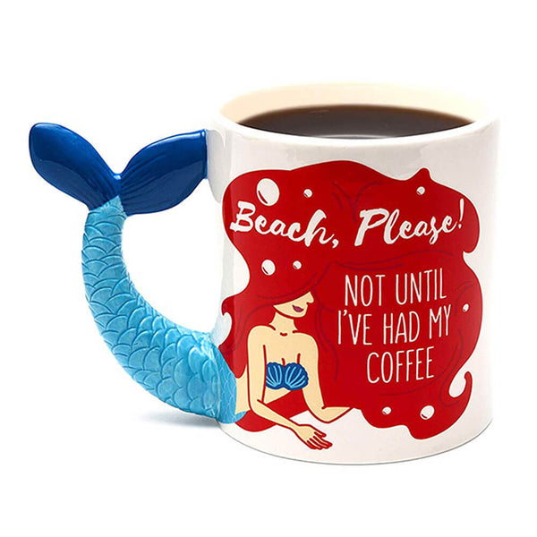 BigMouth Beach Please! Mermaid Mug