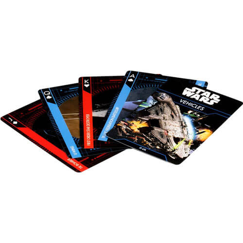 Star Wars Vehicles Playing Cards