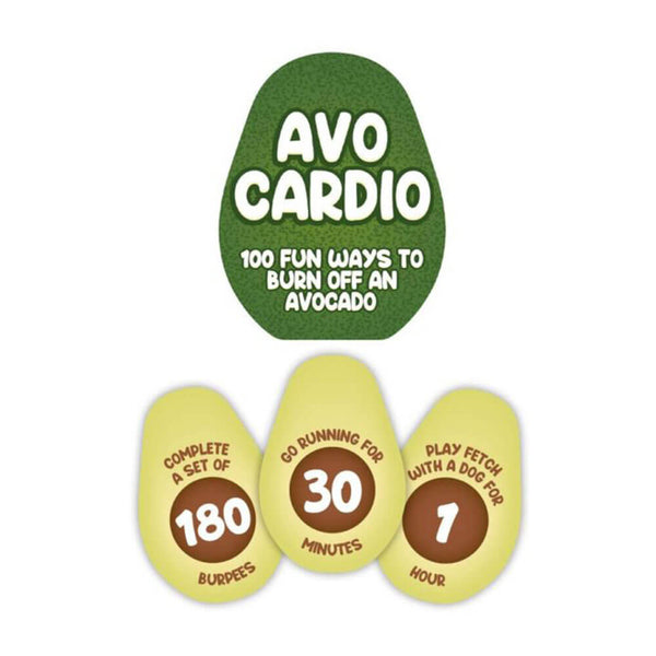 Gift Republic Avo-Cardio Card Game